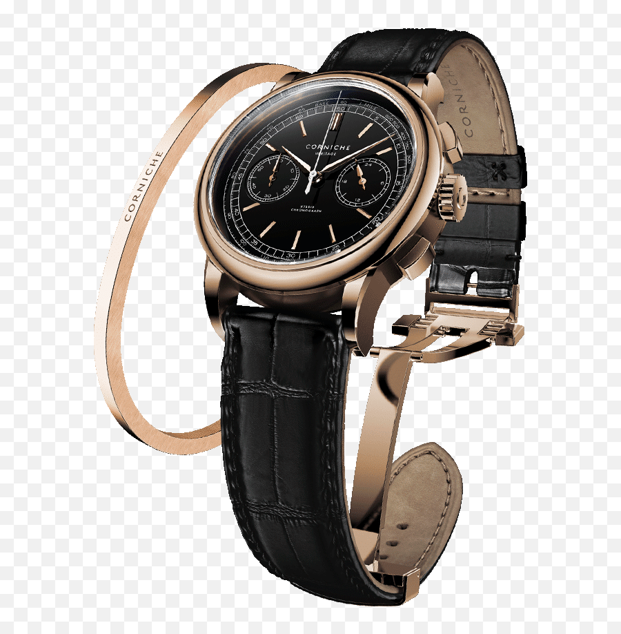 Watch Hands Png - Corniche Watches Heritage Chronograph,Watch Hands Png