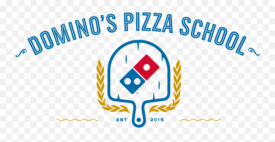 Pizza School Logo Png Transparent - Logo De Dominos Pizza Png,Dominos Png