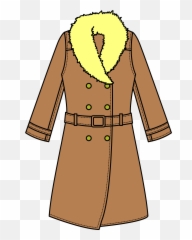 Trench Coat Clipart - Coat Clipart Png,Trench Coat Png