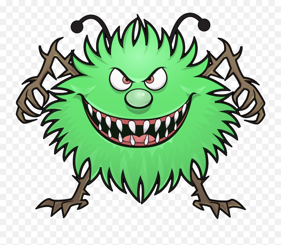 Png Picture Mart Jpg Free Library - Computer Virus Cartoon Virus No Background,Computer Clipart Transparent