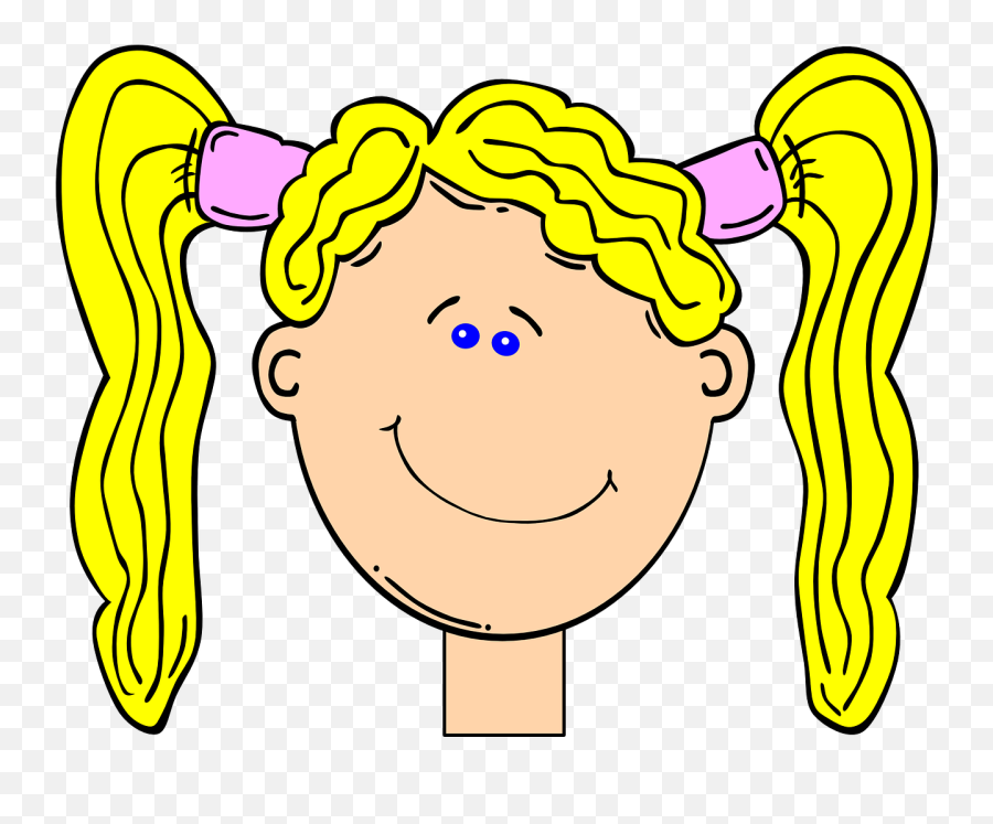 Download 28 Collection Of Blonde Girl Clipart Png - Clip Art Clipart Blonde Girl,Girl Clipart Transparent