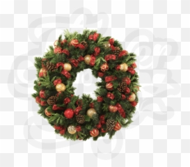 Christmas Wreath - 36 Inch png