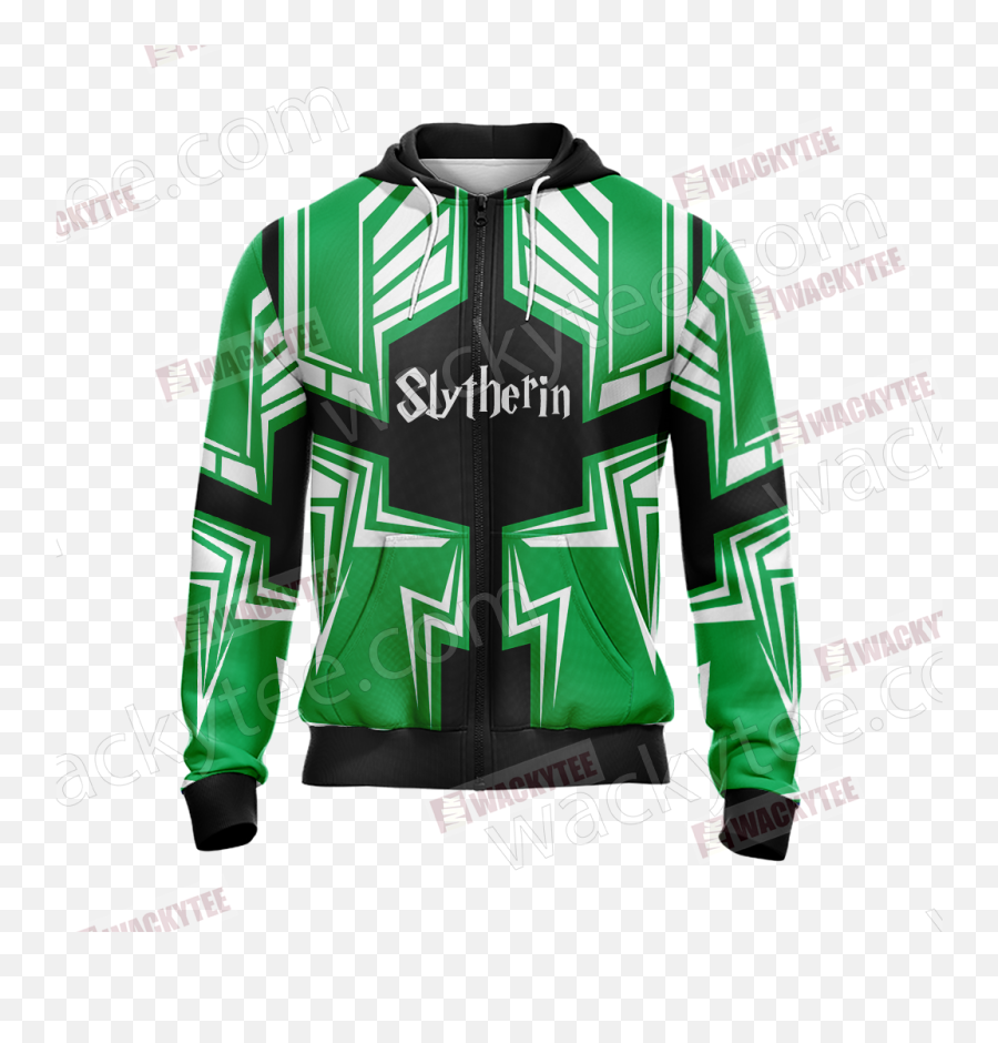 Harry Potter Hogwarts Castle - Slytherin House Wacky Style Hoodie Png,Hogwarts Castle Png