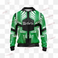 Harry Potter Hogwarts Castle - Slytherin House Wacky Style Hoodie Png,Hogwarts Castle Png