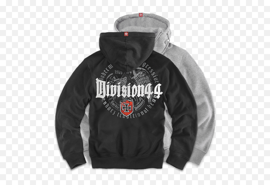 Hoodiezip Division 44 Ultras U0026 Fight Shop - Long Sleeve Png,Hoodie Png