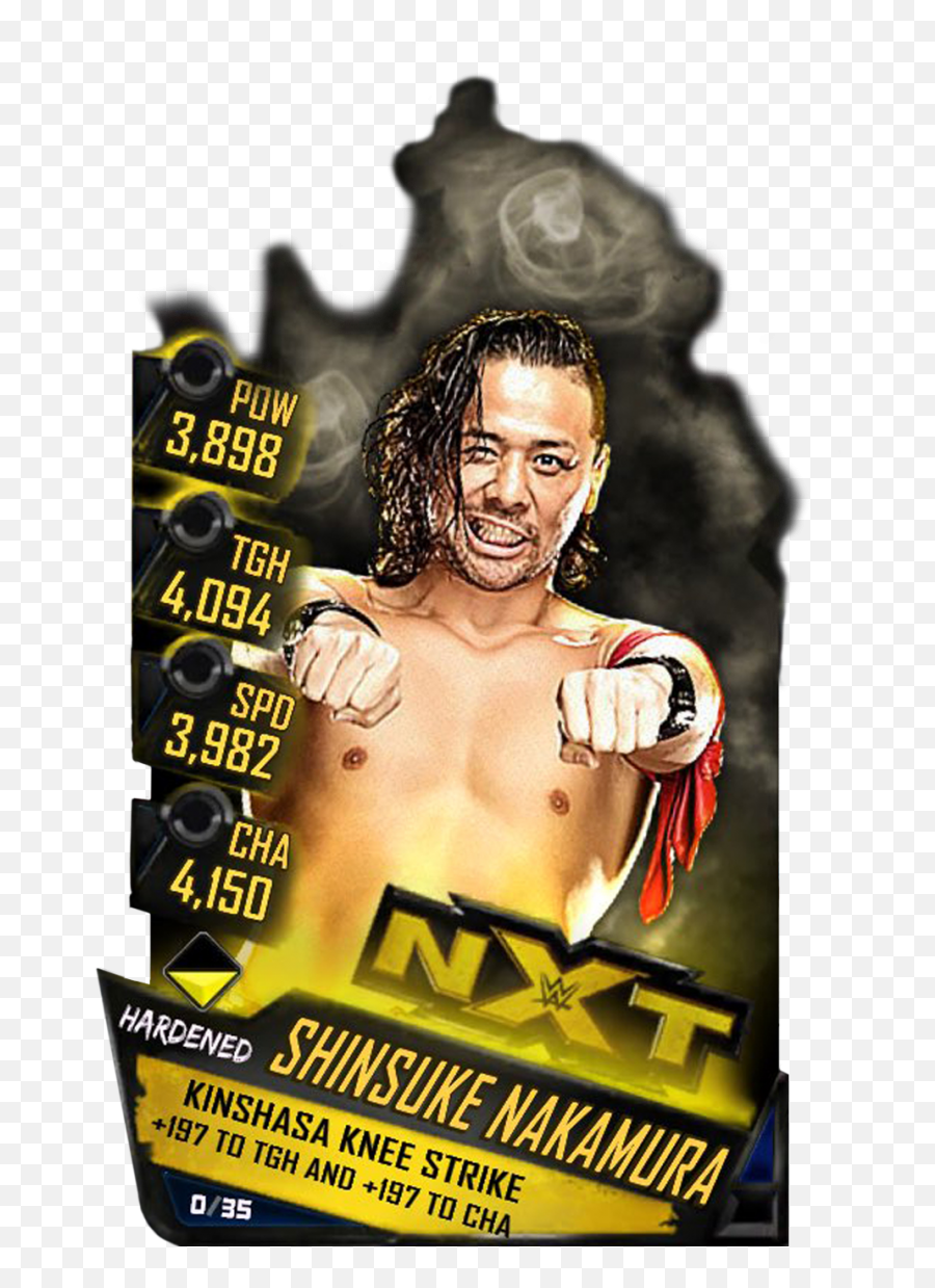 Wrestlemania Supercard Shinsukenakamura R10 Summerslam - Supercard Samoa Joe Nxt Png,Shinsuke Nakamura Png