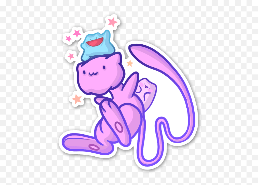 Ditto Mew Shiny - Fictional Character Png,Ditto Png