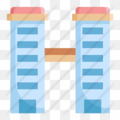 Twin Towers - Free buildings icons Statistical Graphics png