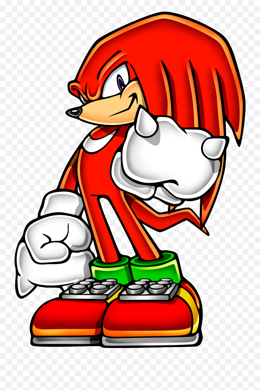 Advance Knuckles Png