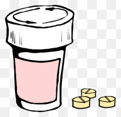 Pill Clipart Xanax - Draw A Pill Bottle Png,Xanax Png