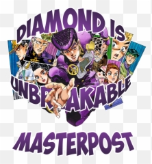 Crazy Diamond - Higashikata Josuke Louvre Transparent Png Fictional Character