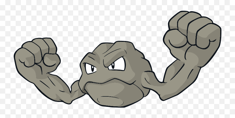 Dex074 Hashtag - Geodude Dream World Png,Geodude Png