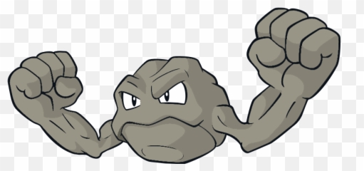 Dex074 Hashtag - Geodude Dream World Png,Geodude Png
