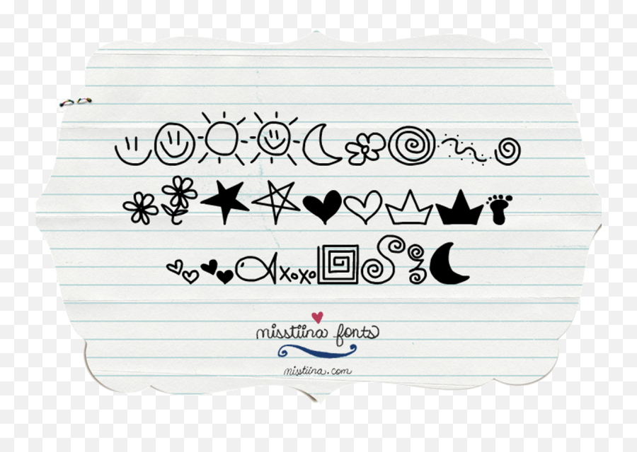Mtf Doodle Font Miss Tiina Fontspace - Dot Png,Crown Doodle Png