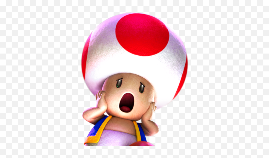 Toad - Super Mario Scared Toad Png,Toad Transparent