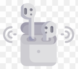 Airpods - Free technology icons Flat Icon png