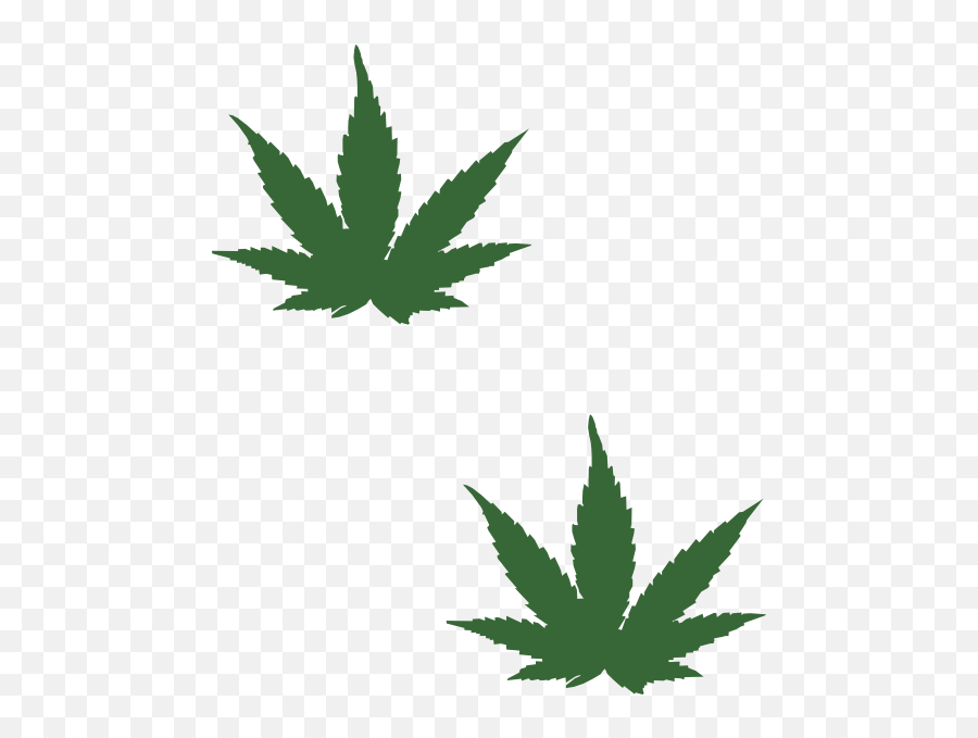 Weed Leaf Transparent Png - Cannabis Leaves Black Weed Leaf Weed Leaf Drawing Small,Marijuana Leaf Transparent