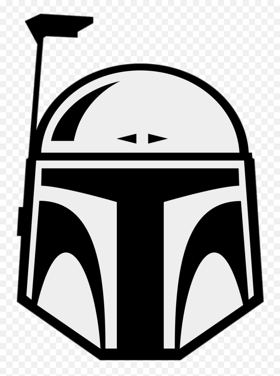 Star Wars Boba Fett Helmet Transparent - Mandalorian Helmet Clipart Png,Mandalorian Helmet Icon