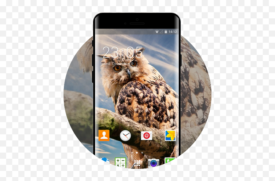 Owl Theme For Alcatel One Touch Pop C1 - Wallpaper Png,Alcatel Onetouch Pop Icon 5