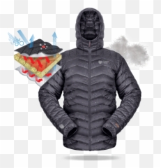 Accelerant Jacket - Hooded png