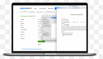 Paid Time Off And Absence Management Xperiencehr - Vertical png