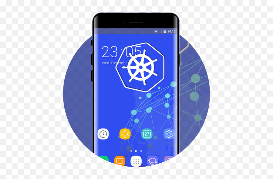 Theme For Kubernetes Learn Hand Draw Wallpaper Apk Latest - Dot Png,Icon Wallpaper Dressup