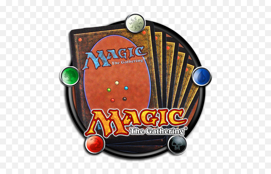 Magic The Gathering Classic Logo Icon Inside Pulse - Magic The Gathering Folder Icon Png,Magic Icon Png