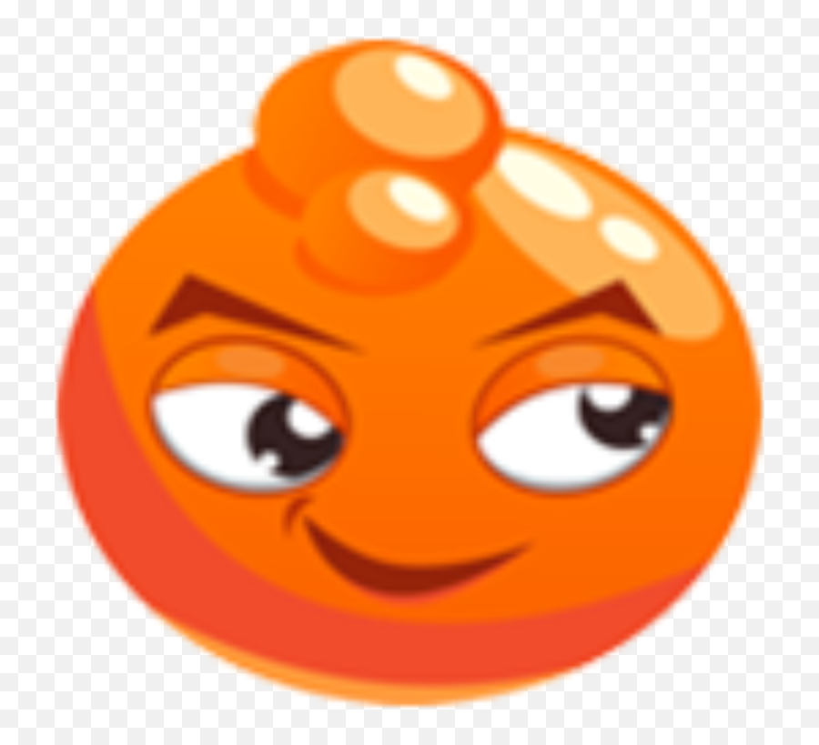 Orange Naughty Emoji - Happy Png,Christmas Twitch Icon