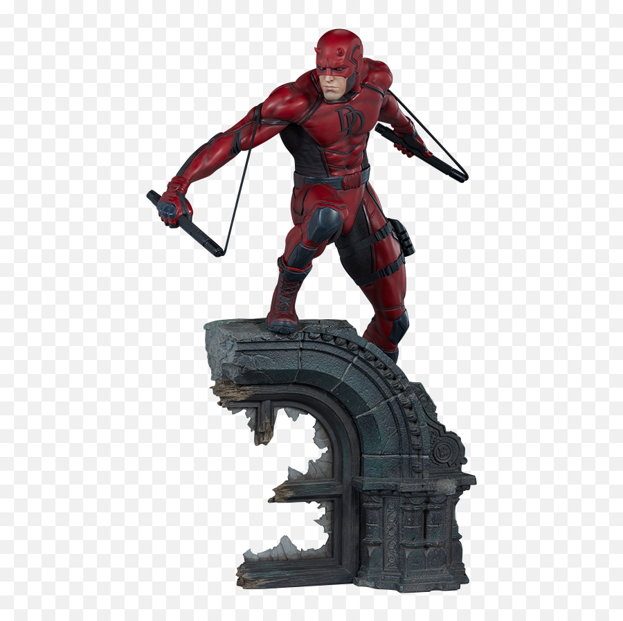 Download Hd Sideshow Collectibles Daredevil Premium Format - Daredevil Statue Png,Daredevil Png