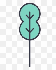 Style Tree Vector Images In Png And Svg Icons8 Illustrations - Vertical,Green Tree Icon