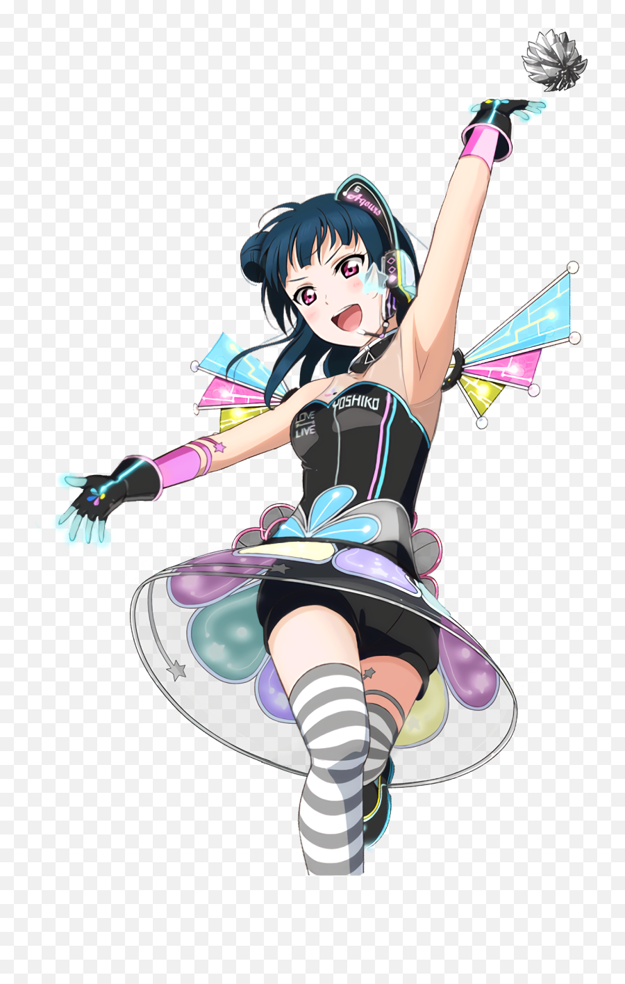 Lovelive Love Yoshiko Sticker By Shipperdebil - Girly Png,Yoshiko Tsushima Icon