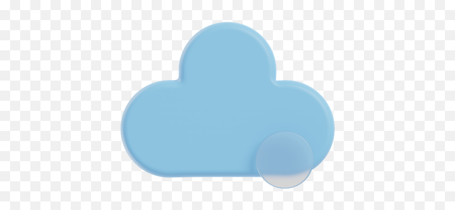 Cloud Computing Icon - Download In Colored Outline Style Blank Png,80x80 Icon