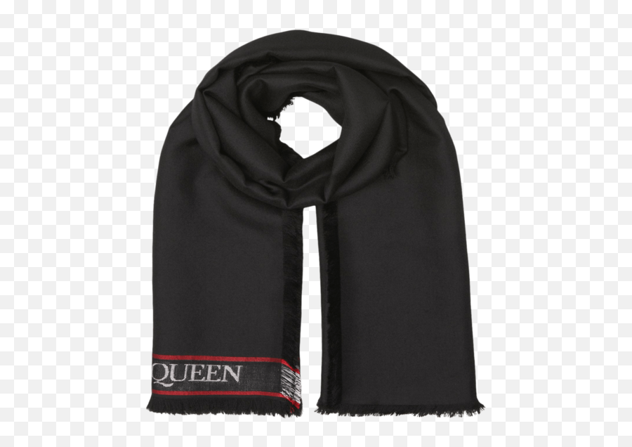 Selvedge Wool And Silk - Blend Scarf Editorialist Solid Png,British Fashion Icon Alexander Mcqueen