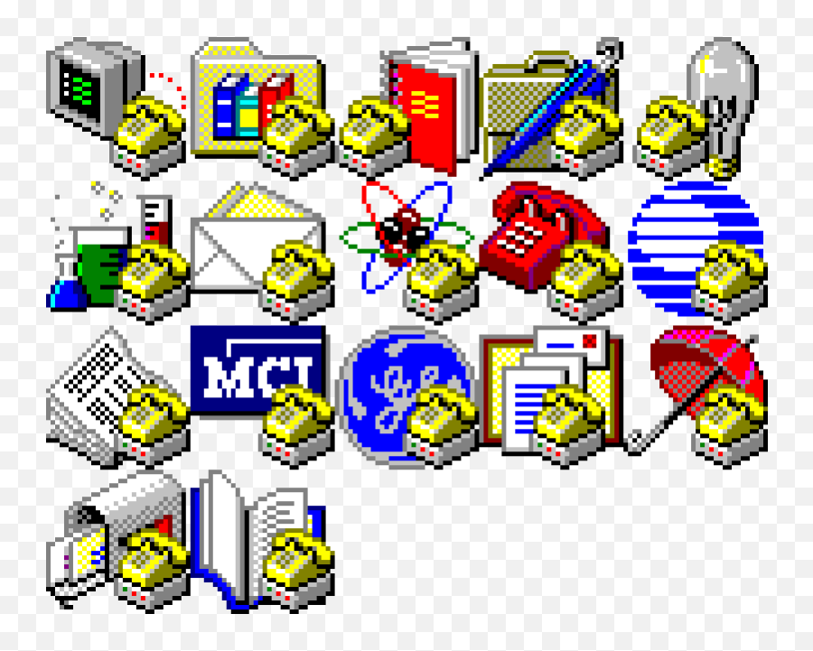 Foone - Hyperterminal Icons Png,Windows 95 Logo