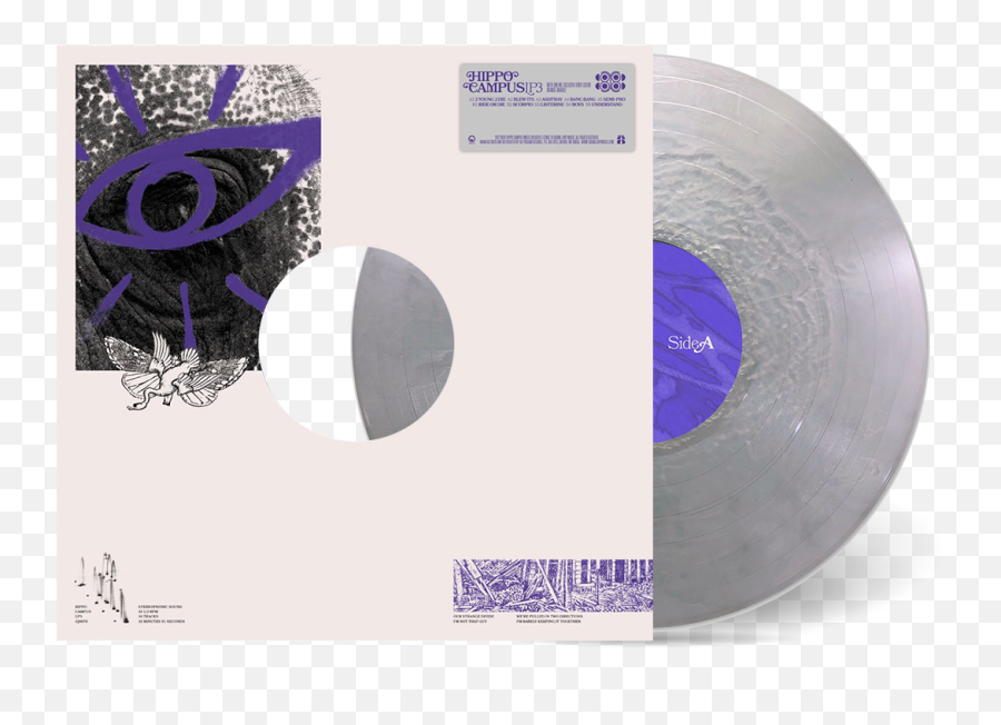 Home Electric Fetus - Hippo Campus Lp3 Indie Exclusive Opaque Purple Swirl Vinyl Png,Fall Out Boy Icon Album Cover