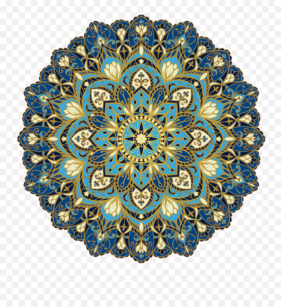 Cosmic Bliss Mandala Mosaic U2014 Custom Mosaics - Mandala Zodiac Signs Pisces Png,Mandala Png