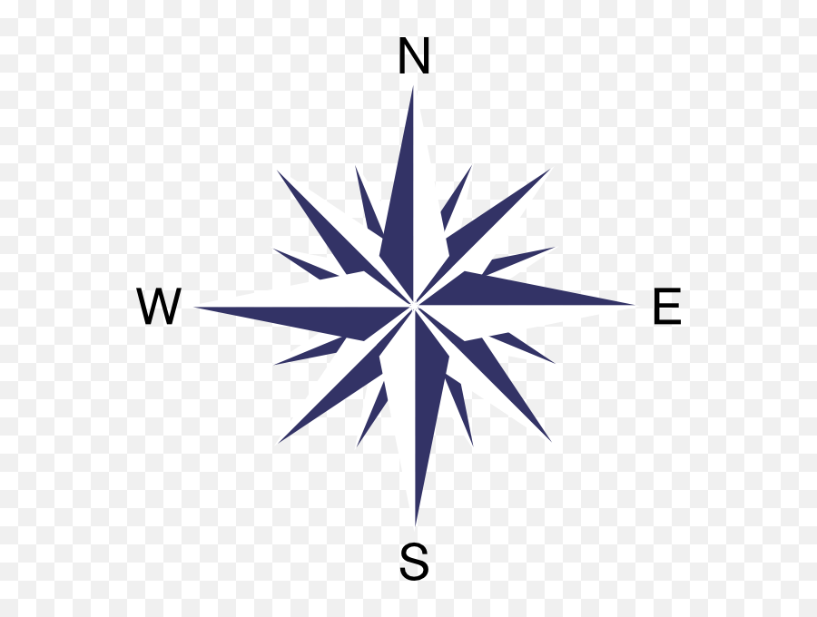 Compass Rose Png Clipar - Compass Rose Png,Compas Png