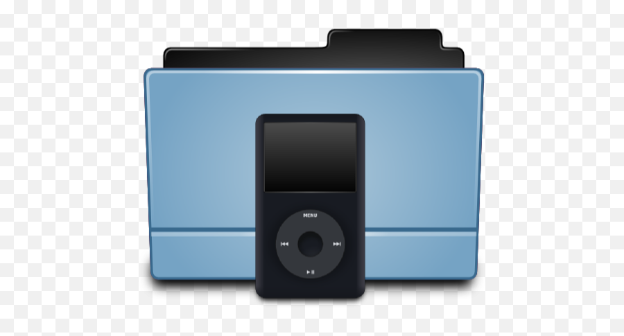 Folder Ipodblack Icon Free Download As Png And Ico Easy - Folder Icon,Ipod Png