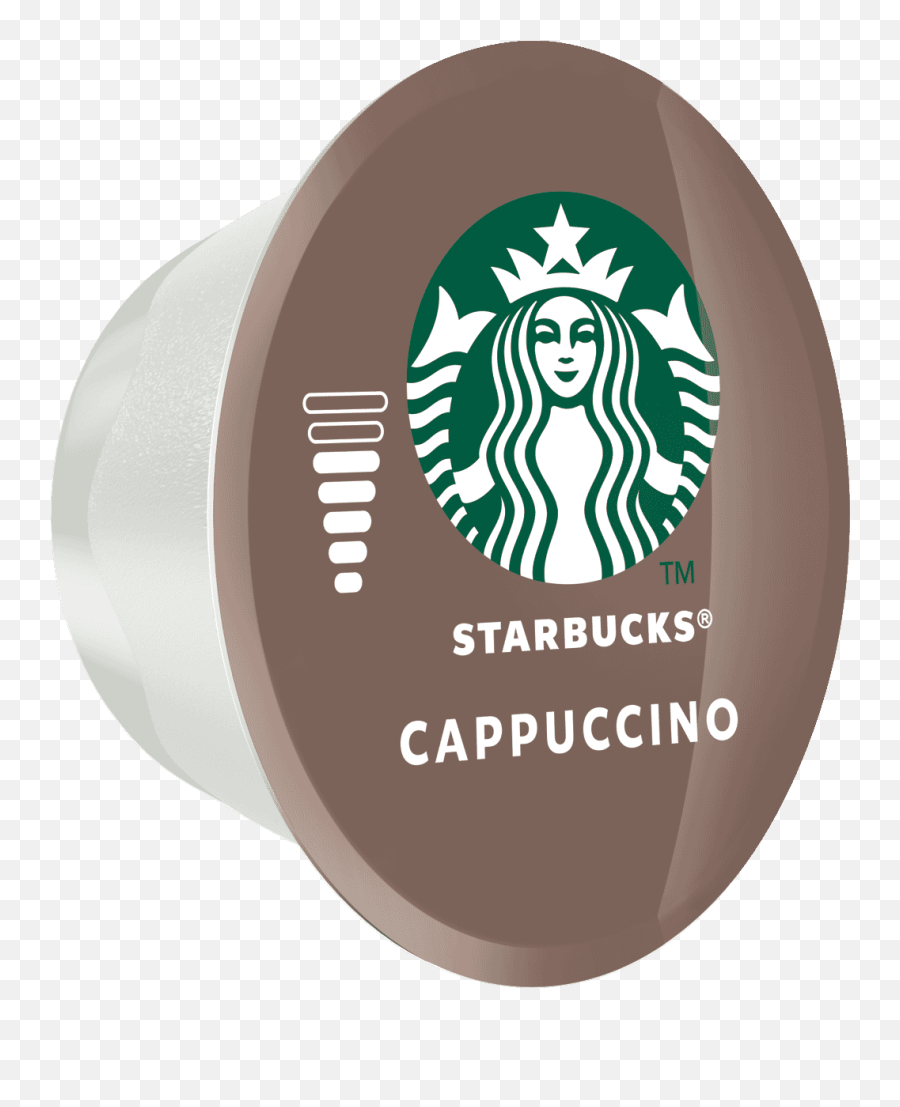 Details About New Starbucks By Nescafe Dolce Gusto 12430121 Cappuccino - Starbucks Caramel Macchiato By Nescafé Capsule Png,Nescafe Logo
