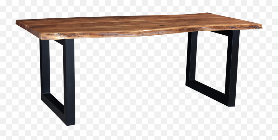 Long Dining Table With Beautiful Solid Wooden Top - Esstisch Thea Akazie Nachbildung Png,Wooden Table Png