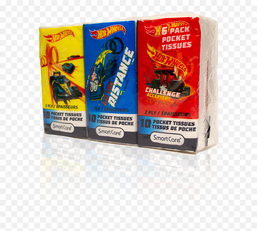 Care Hot Wheels Pocket Tissue 6 Pack - Packaging And Labeling Png,Hot Pocket Png