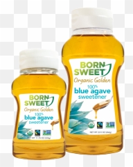 Born Sweet Organic Golden 100 Blue Agave Sweetener - Born Sweet Agave Png,Agave Png