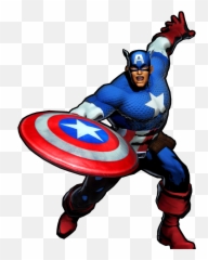 Captain America Marvel Vs Capcom - Ultimate 3 png