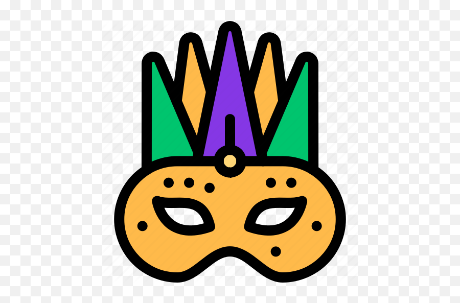 Carnival Mardi Gras Mask Masquerette - Clip Art Png,Mardi Gras Mask Png