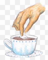 Hand Hot Chocolate - Krista Suh Teacup Png,Hot Chocolate Png