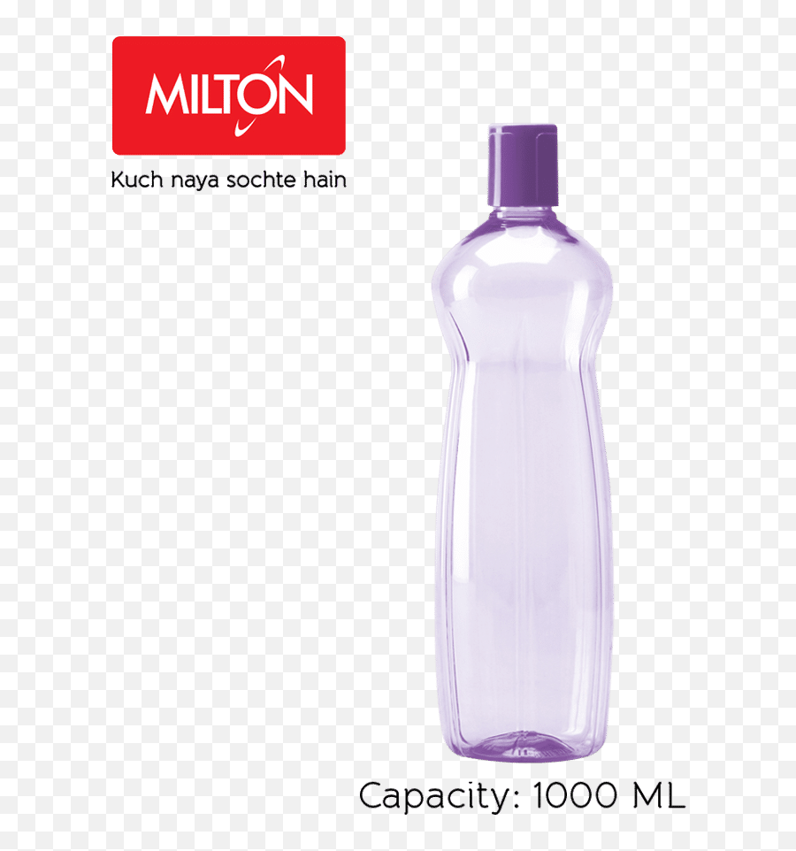 Milton Pacific Pet Fridge Plastic Water Bottle - Purple 1 L Milton Intelligent Homeware Png,Plastic Water Bottle Png