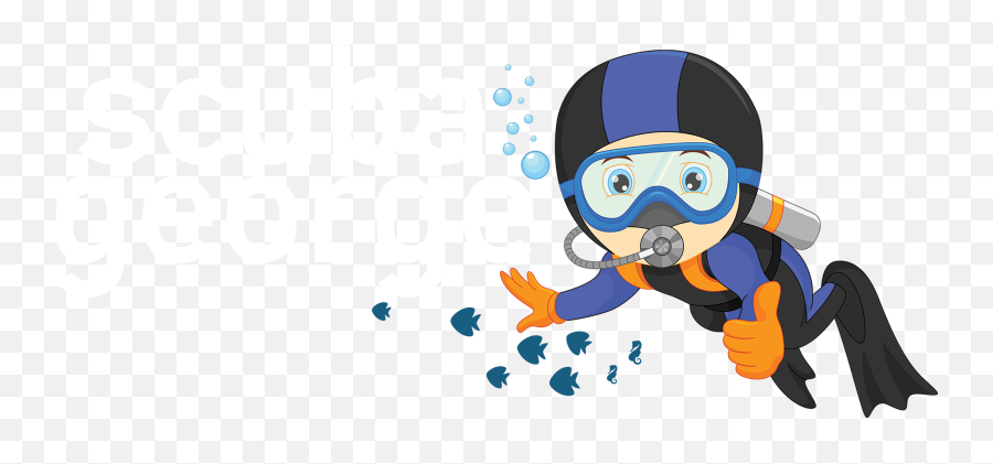 Scuba George - Scuba Diving Clip Art Png,Scuba Diver Png