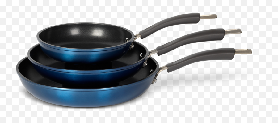 3pc Fry Pan Set - Frying Pan Png,Pan Png