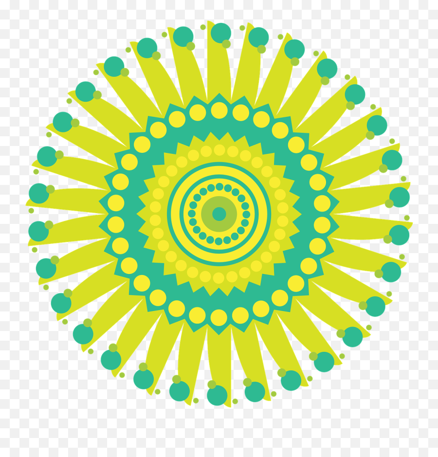 Mandala Pattern Circle Geometric Png Image Clipart - Full Illustration,Geometric Png