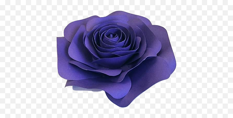 Dark Purple Paper Rose No Sell - Garden Roses Png,Paper Flower Png